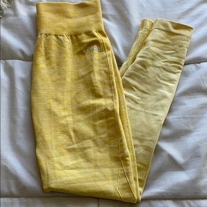 AYBL ombré yellow leggings